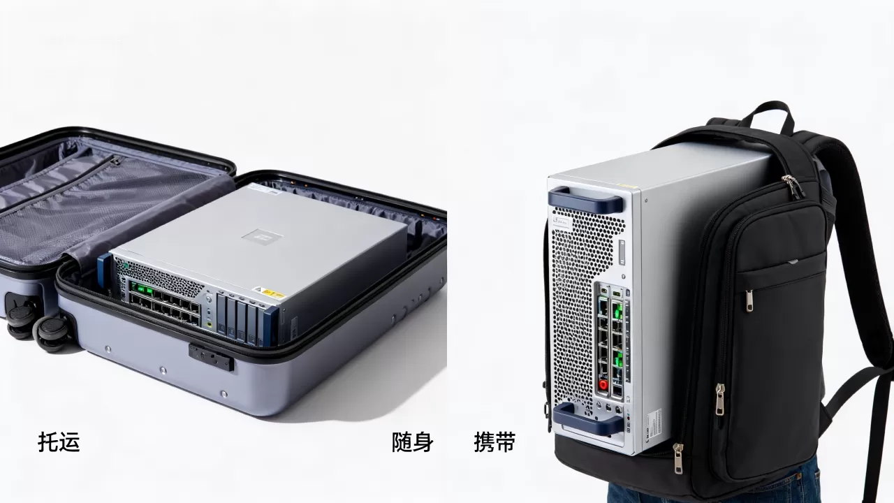 服务器能带上飞机吗？服务器托运还是随身携带上飞机？