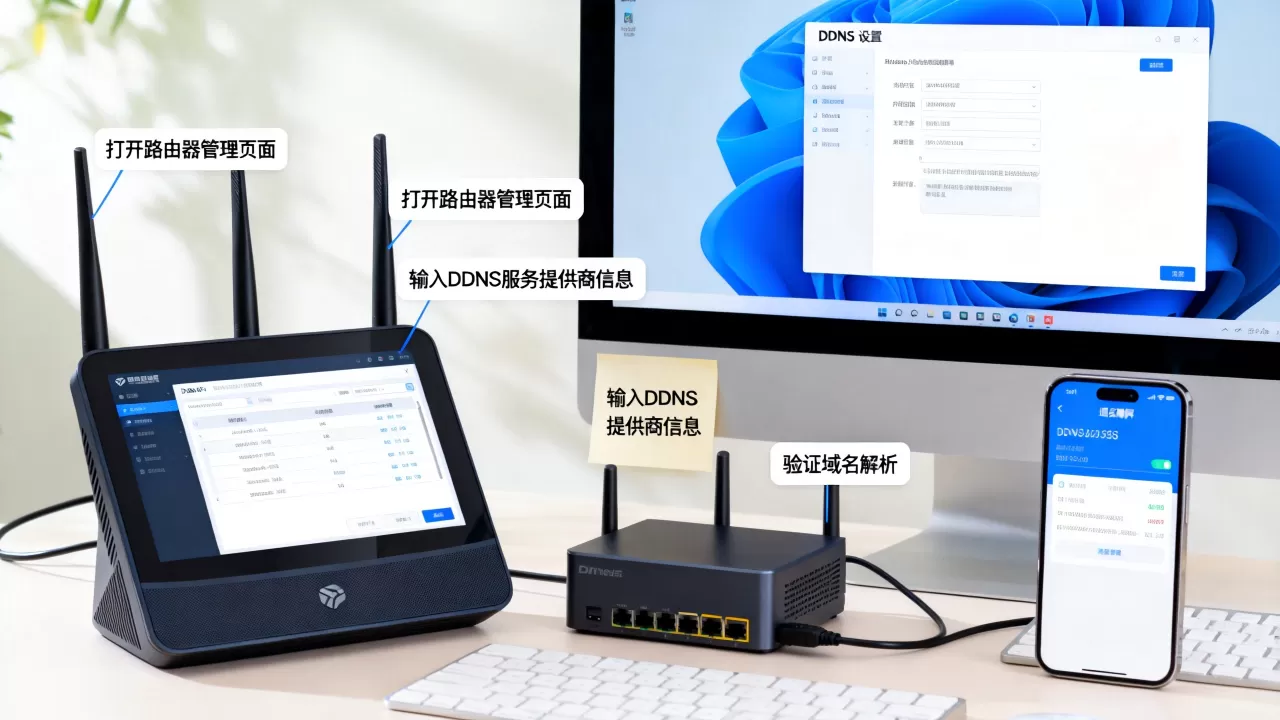动态IP如何绑定域名?动态IP绑定域名怎么设置DDNS 动态IP如何绑定域名?动态IP绑定域名怎么设置DDNS