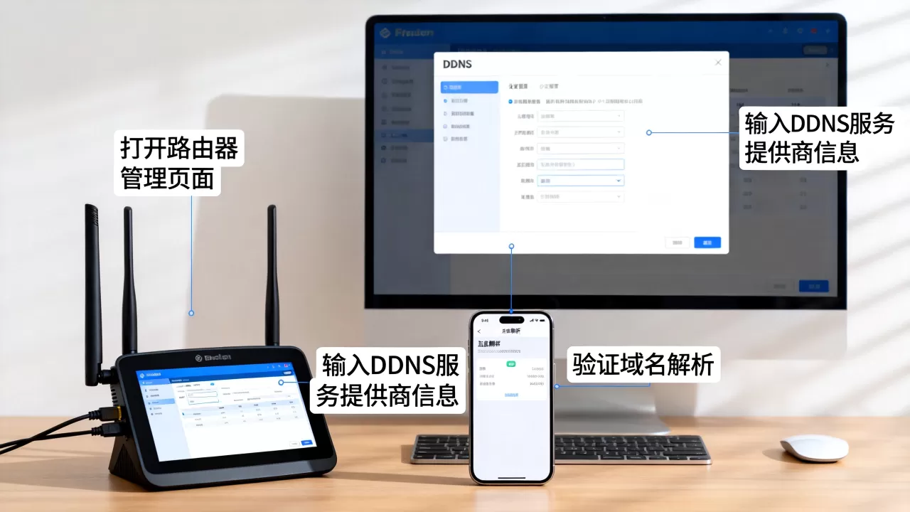 动态IP如何绑定域名?动态IP绑定域名怎么设置DDNS 动态IP如何绑定域名?动态IP绑定域名怎么设置DDNS
