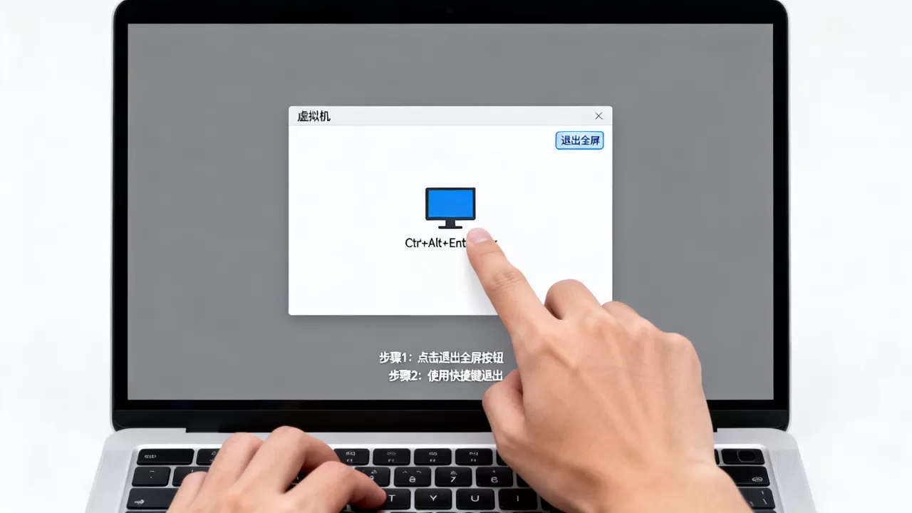 如何退出虚拟机屏幕并返回主机,虚拟机怎么退出全屏返回主机? 如何退出虚拟机屏幕并返回主机,虚拟机怎么退出全屏返回主机?