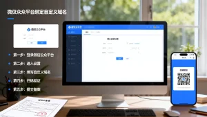 微信公众平台如何绑定自定义域名？，公众号自定义域名绑定步骤