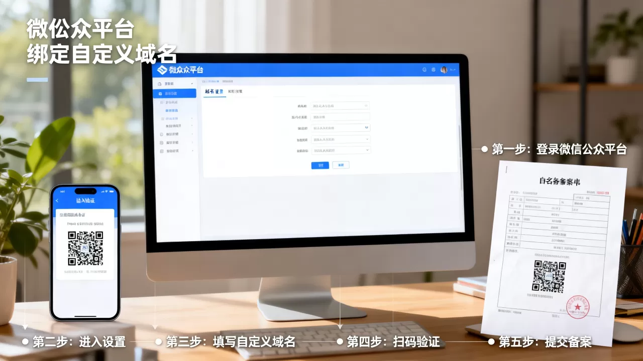 微信公众平台如何绑定自定义域名?,公众号自定义域名绑定步骤 微信公众平台如何绑定自定义域名?,公众号自定义域名绑定步骤