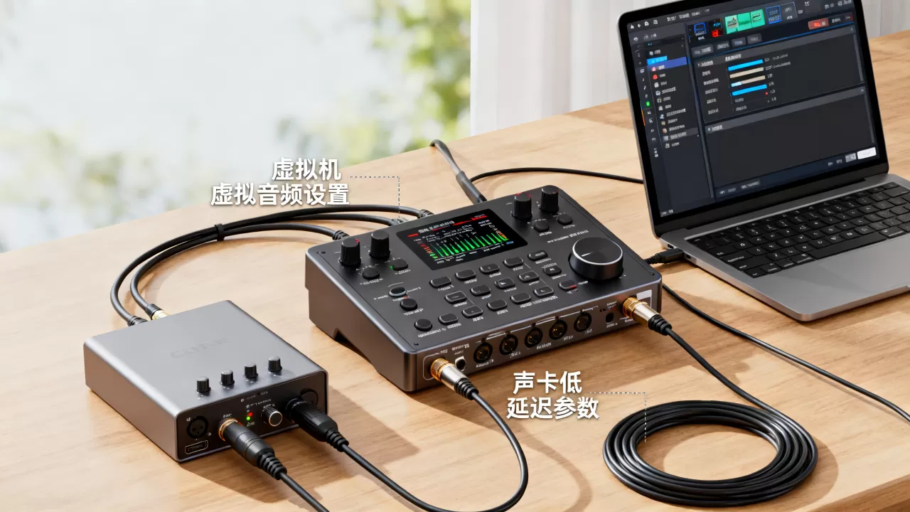 虚拟机如何搭配声卡实现低延迟音频处理?,声卡低延迟怎么设置 虚拟机如何搭配声卡实现低延迟音频处理?,声卡低延迟怎么设置
