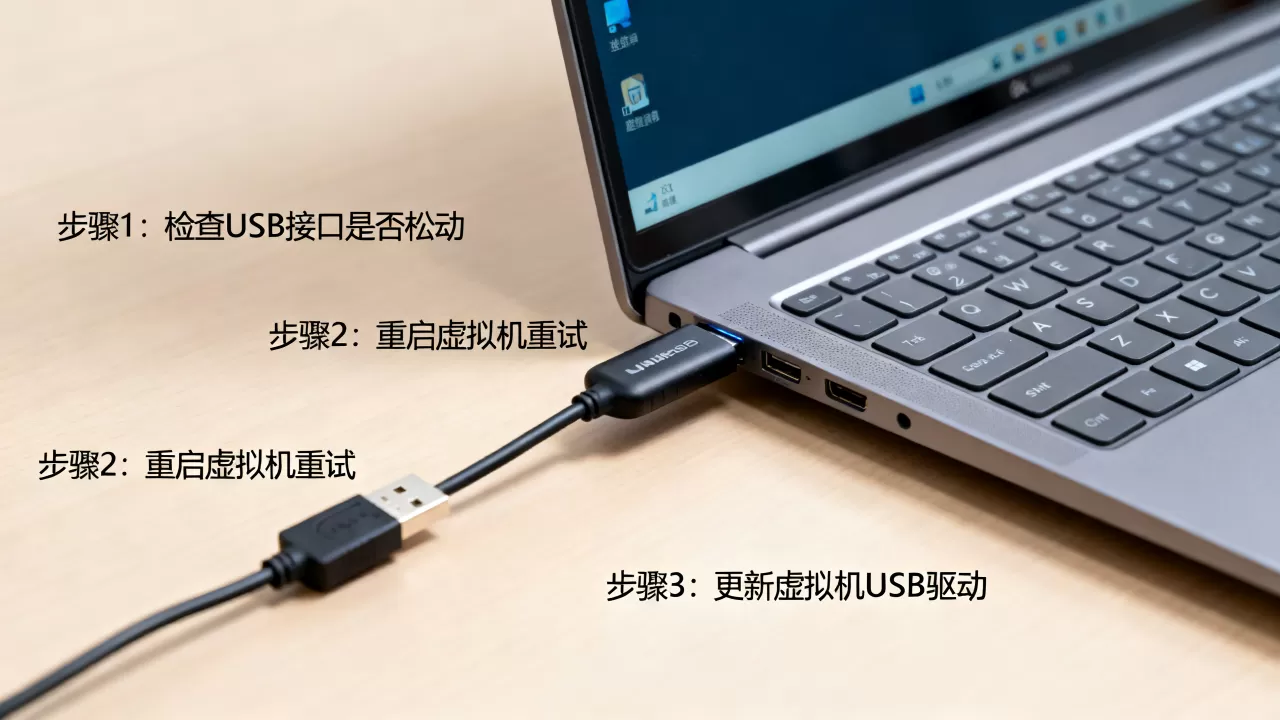 虚拟机USB设备无法识别怎么办？连接失败怎么解决
