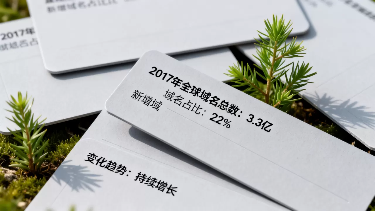 2017年全球网站域名总数是多少?新增域名占比及变化趋势如何,域名总数统计? 2017年全球网站域名总数是多少?新增域名占比及变化趋势如何,域名总数统计?