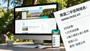 南昌二中官网域名是什么？如何正确访问学校官网？官网入口在哪？