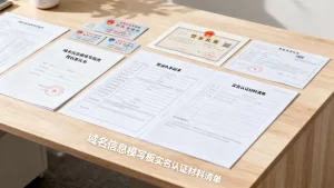 简米云域名信息模板怎么填？实名认证要准备什么材料？，域名实名认证材料清单