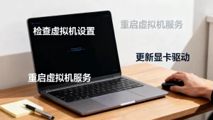 虚拟机开机只有黑屏怎么办？，虚拟机黑屏怎么解决