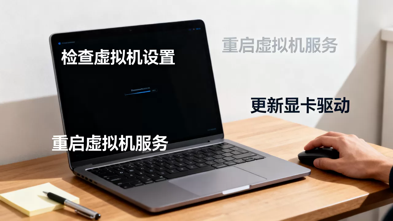 虚拟机开机只有黑屏怎么办?,虚拟机黑屏怎么解决 虚拟机开机只有黑屏怎么办?,虚拟机黑屏怎么解决