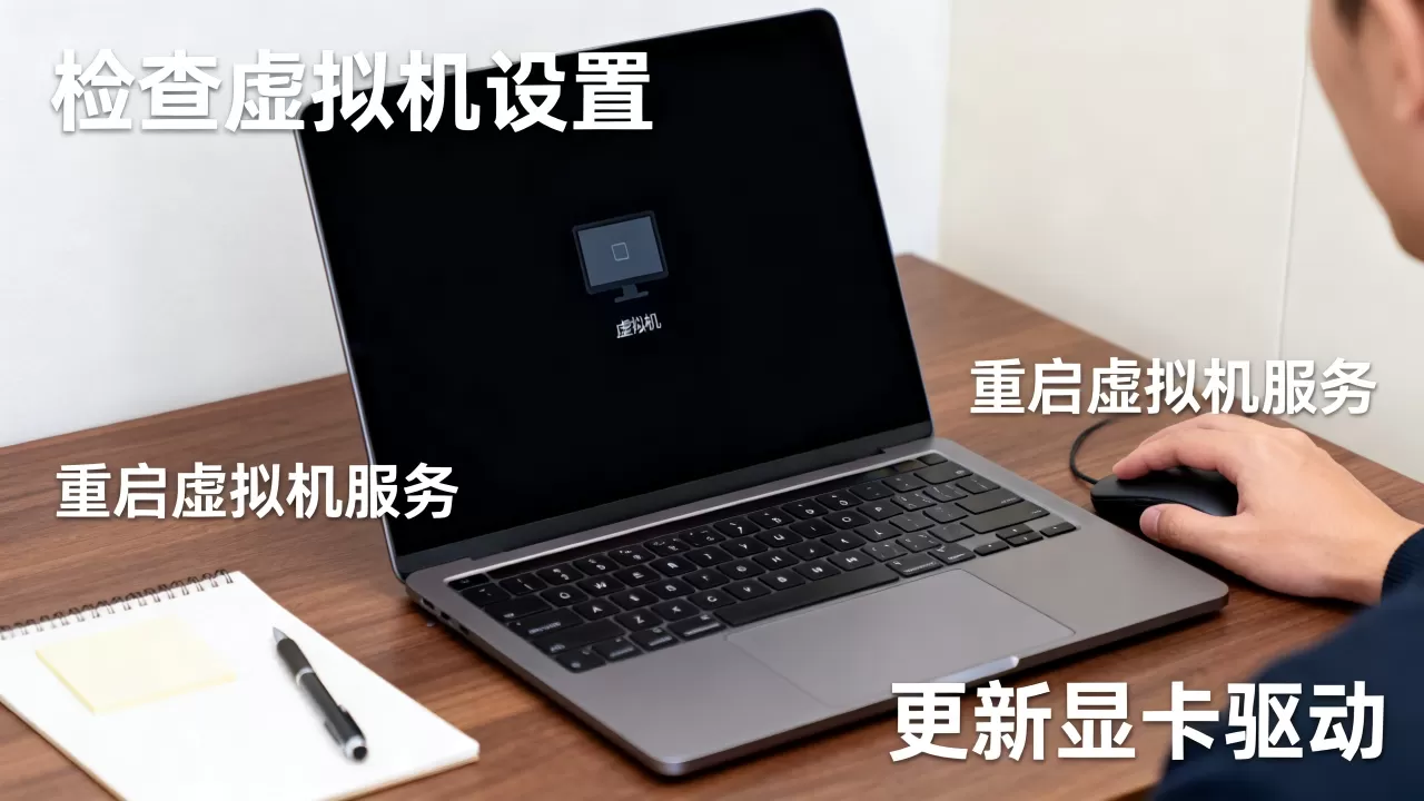 虚拟机开机只有黑屏怎么办?,虚拟机黑屏怎么解决 虚拟机开机只有黑屏怎么办?,虚拟机黑屏怎么解决