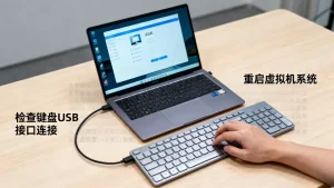 虚拟机安装键盘后没反应怎么办？，虚拟机键盘失灵如何解决