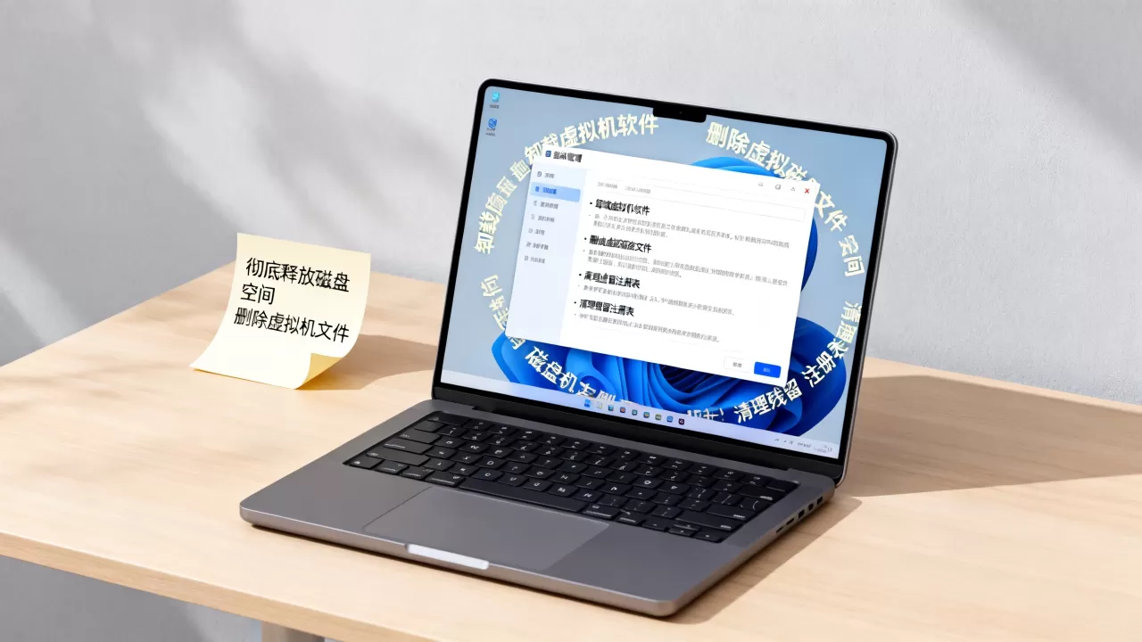 虚拟机怎样清除才能彻底释放磁盘空间不残留?如何彻底删除虚拟机文件? 虚拟机怎样清除才能彻底释放磁盘空间不残留?如何彻底删除虚拟机文件?