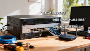 服务器获取不到ip是什么原因导致的，排查步骤有哪些？