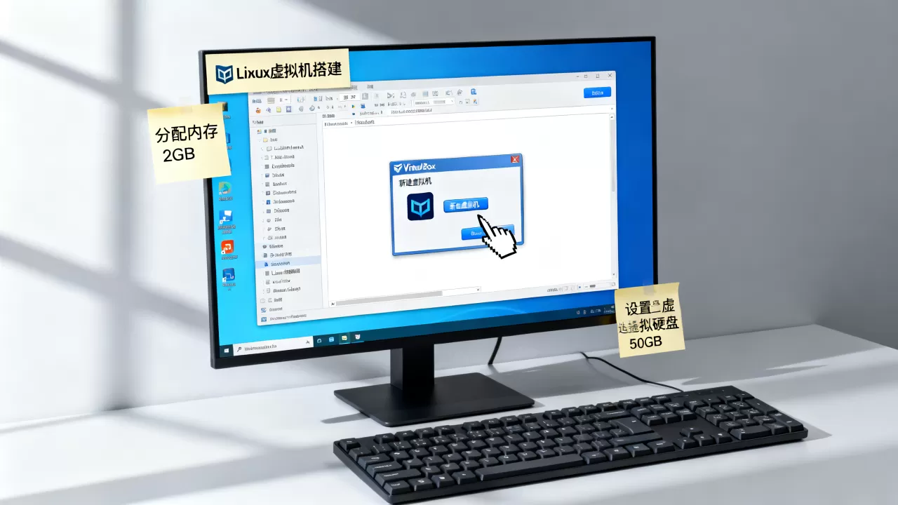 学Linux虚拟机，新手如何快速上手搭建与配置？零基础入门教程