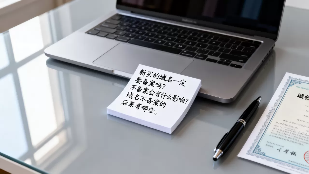 新买的域名一定要备案吗？不备案会有什么影响？，域名不备案的后果有哪些
