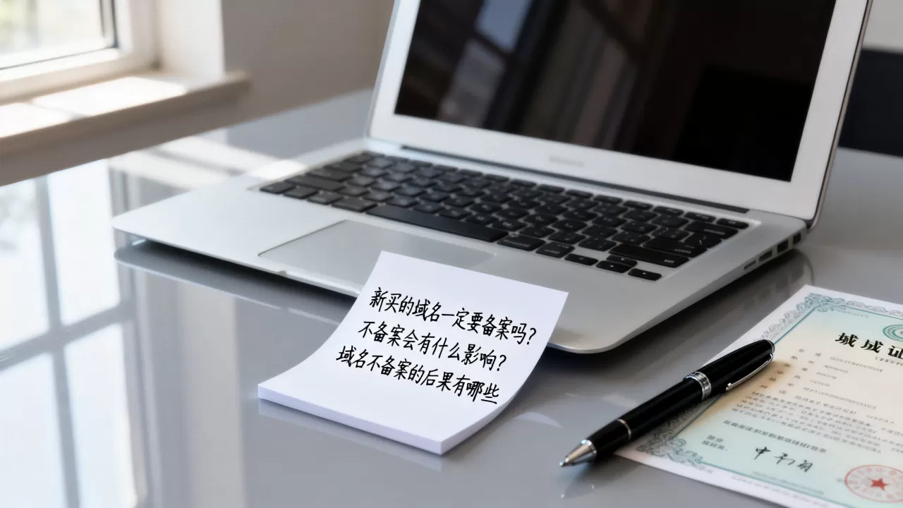新买的域名一定要备案吗？不备案会有什么影响？，域名不备案的后果有哪些