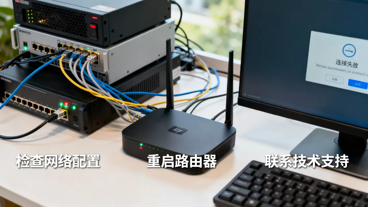 服务器网络连接失败是什么原因导致的？怎么解决
