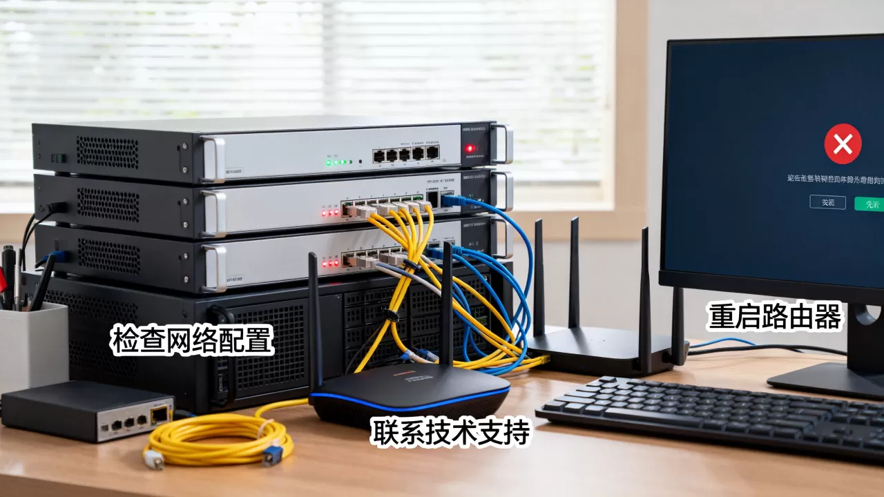 服务器网络连接失败是什么原因导致的？怎么解决