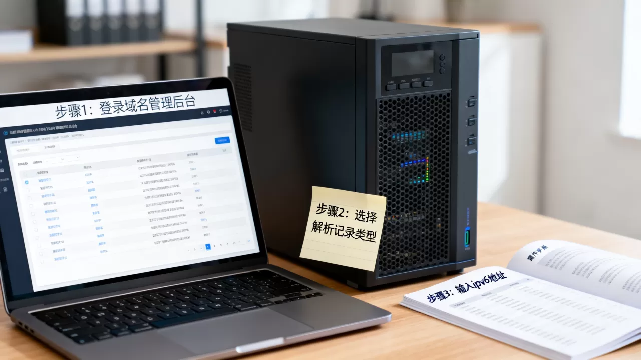 域名添加ipv6解析有哪些步骤？注意事项详解，配置教程