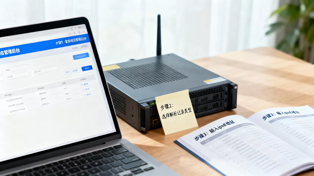 域名添加ipv6解析有哪些步骤？注意事项详解，配置教程