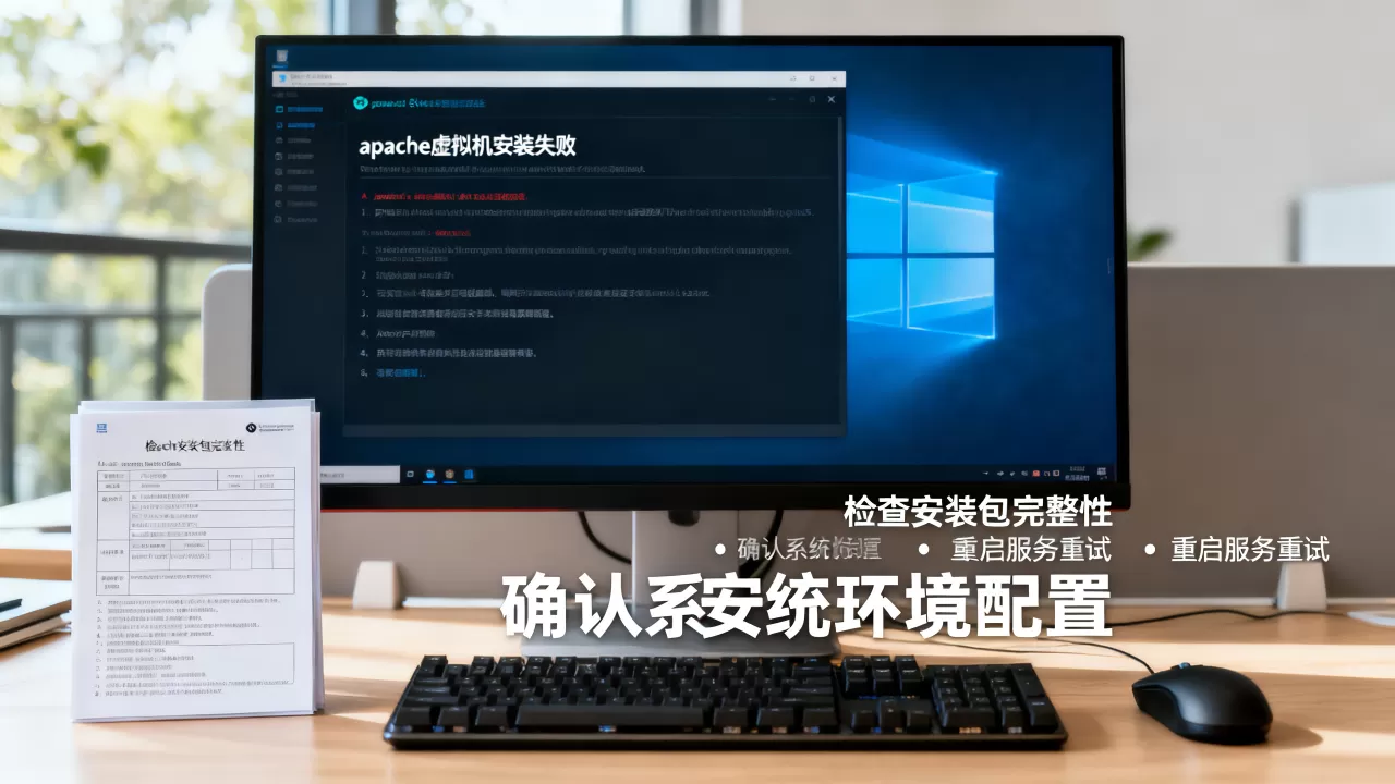apache虚拟机安装失败怎么办?新手必看完整解决步骤 apache虚拟机安装失败怎么办?新手必看完整解决步骤
