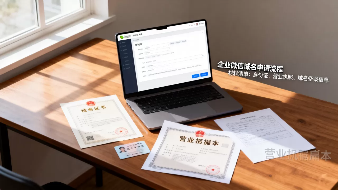 企业微信域名申请怎么操作?企业微信域名申请需要准备哪些材料? 企业微信域名申请怎么操作?企业微信域名申请需要准备哪些材料?