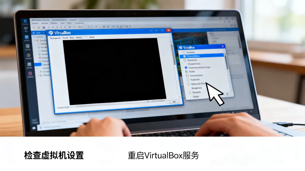VirtualBox虚拟机黑屏怎么办?,虚拟机开机黑屏进不去系统怎么解决? VirtualBox虚拟机黑屏怎么办?,虚拟机开机黑屏进不去系统怎么解决?