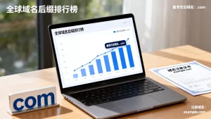 全球域名后缀排行榜哪个最受欢迎，为什么选择com域名？