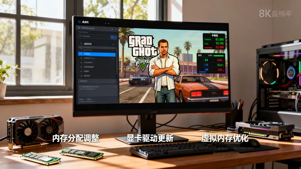 虚拟机开GTAOL卡顿怎么办?配置不够怎么玩?虚拟机玩GTA5线上模式卡顿优化教程 虚拟机开GTAOL卡顿怎么办?配置不够怎么玩?虚拟机玩GTA5线上模式卡顿优化教程