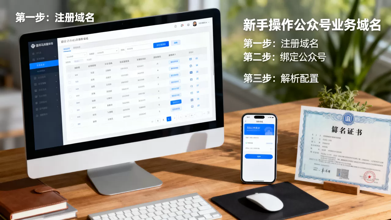 公众号业务域名怎么用?新手操作步骤有哪些? 公众号业务域名怎么用?新手操作步骤有哪些?