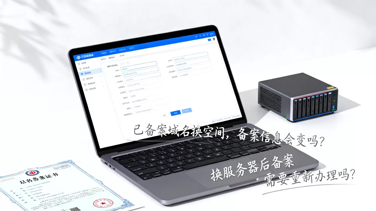 已备案域名换空间,备案信息会变吗?,换服务器后备案需要重新办理吗? 已备案域名换空间,备案信息会变吗?,换服务器后备案需要重新办理吗?