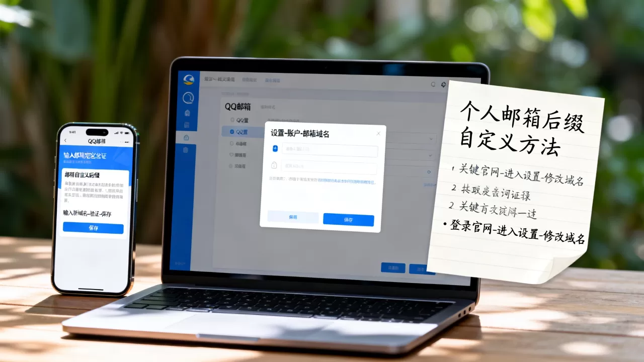 如何修改QQ邮箱域名,个人邮箱后缀自定义方法是什么? 如何修改QQ邮箱域名,个人邮箱后缀自定义方法是什么?