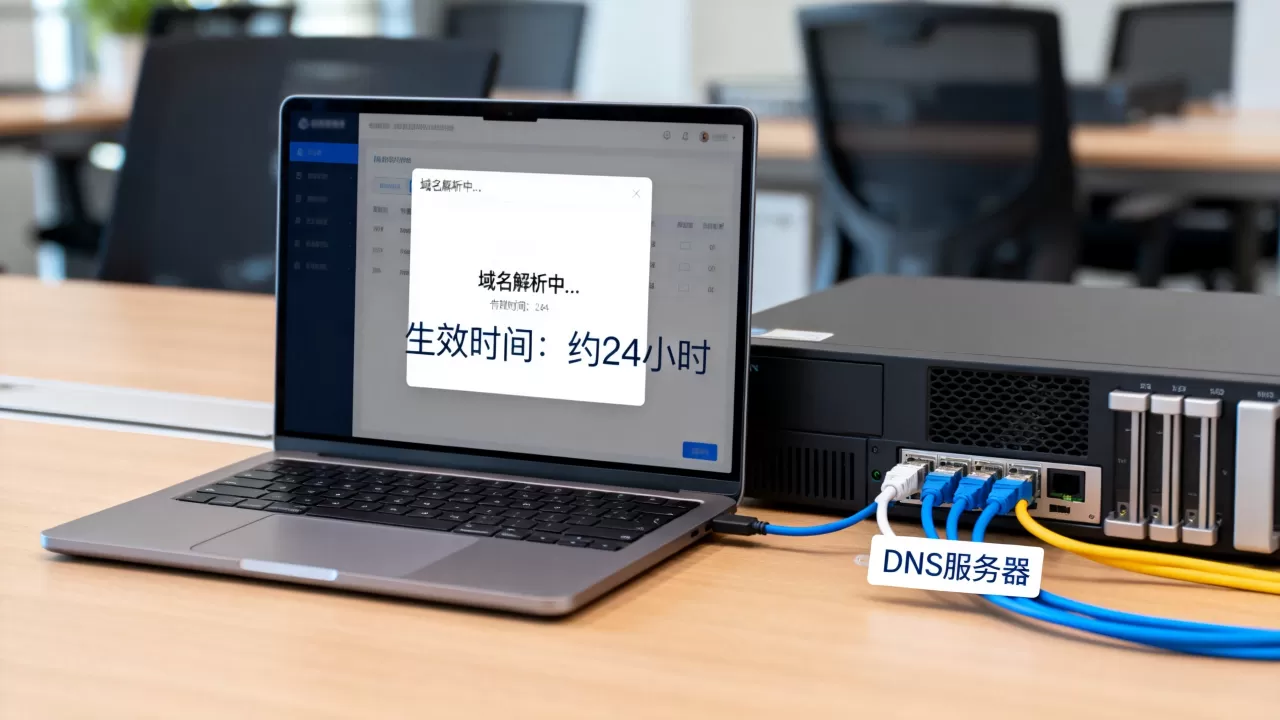 域名指向服务器地址后，网站就能访问了吗，解析生效要多久？