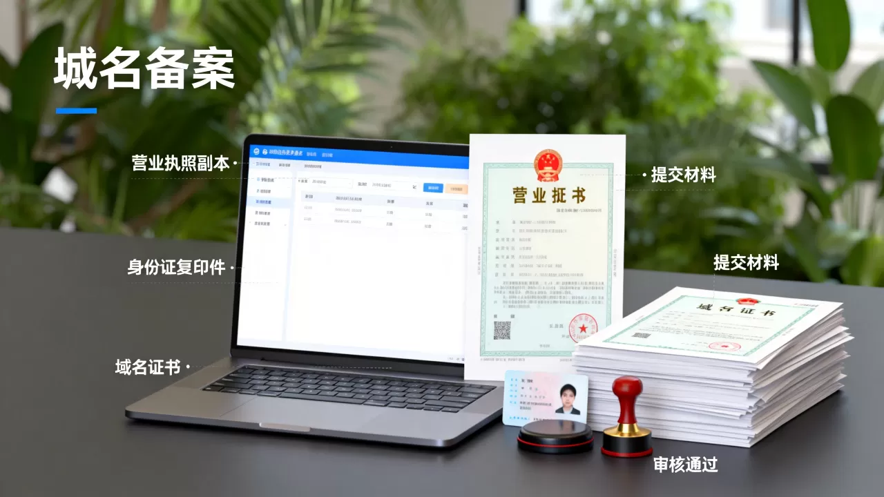 江苏省域名备案需要准备哪些材料？办理流程是什么
