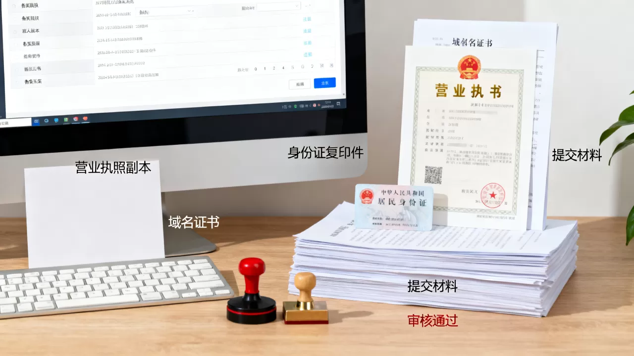 江苏省域名备案需要准备哪些材料？办理流程是什么