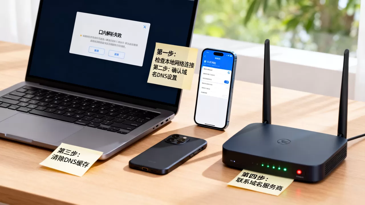 简米云域名解析失败怎么办?排查步骤是什么 简米云域名解析失败怎么办?排查步骤是什么