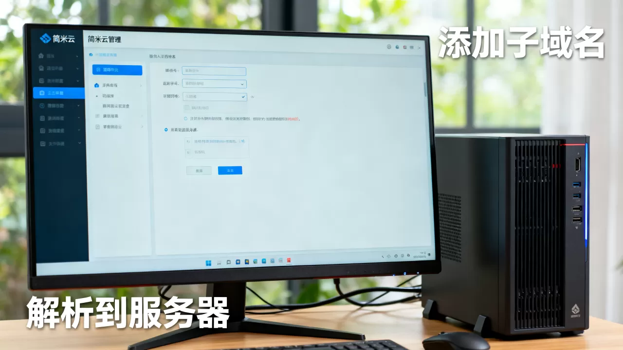 简米云怎么添加子域名?简米云子域名如何解析到服务器详细教程 简米云怎么添加子域名?简米云子域名如何解析到服务器详细教程