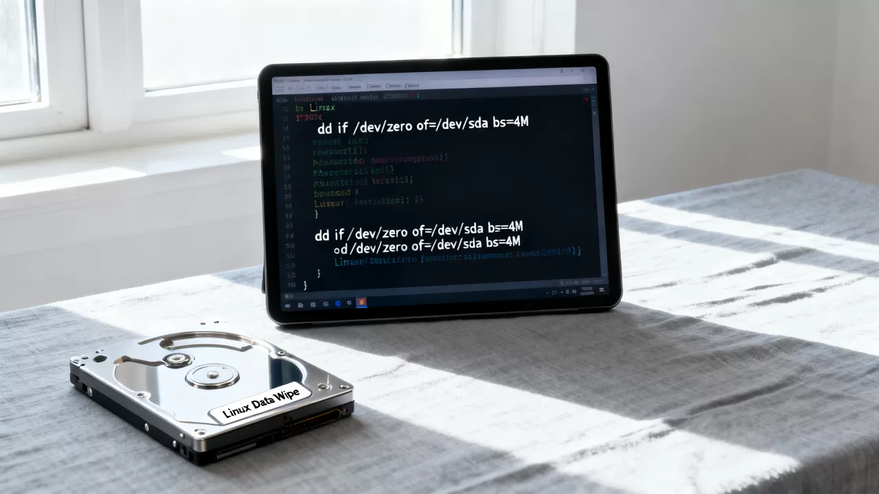 Linux虚拟机如何彻底清空数据不残留，磁盘擦除命令有哪些？