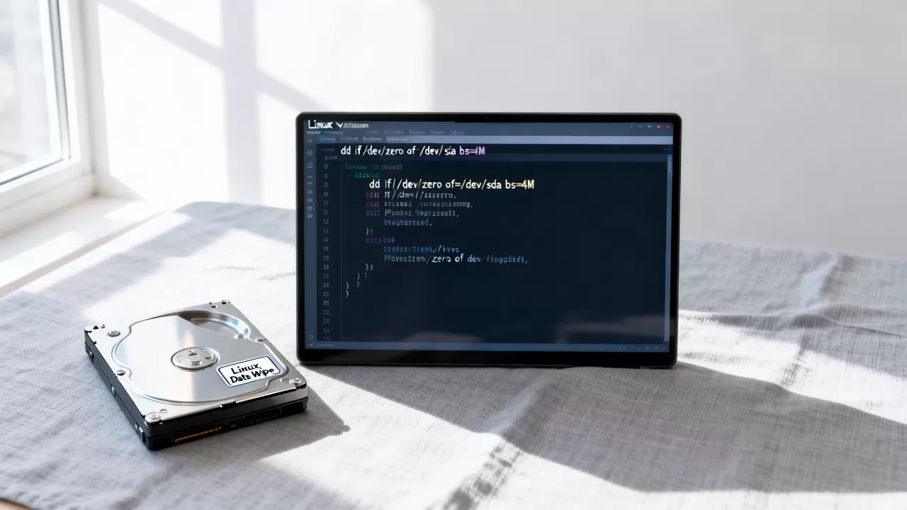 Linux虚拟机如何彻底清空数据不残留，磁盘擦除命令有哪些？