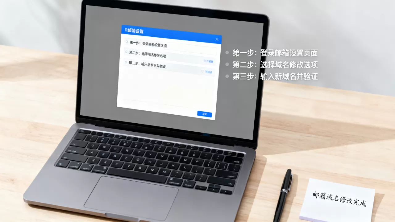 如何改邮箱域名？个人邮箱域名修改步骤详解，邮箱域名更改方法有哪些？