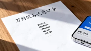 万网域名优惠口令哪里找？最新口令大全是啥？