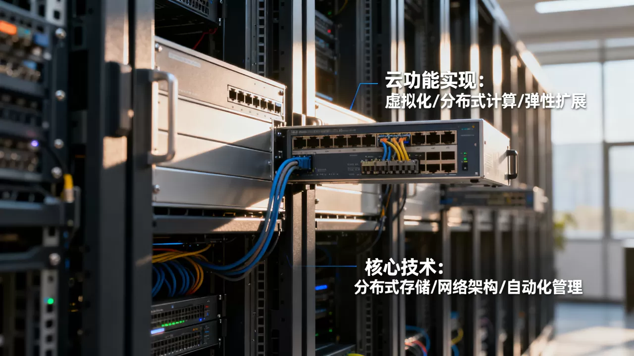 服务器如何实现云功能？，云服务器搭建需要哪些核心技术？