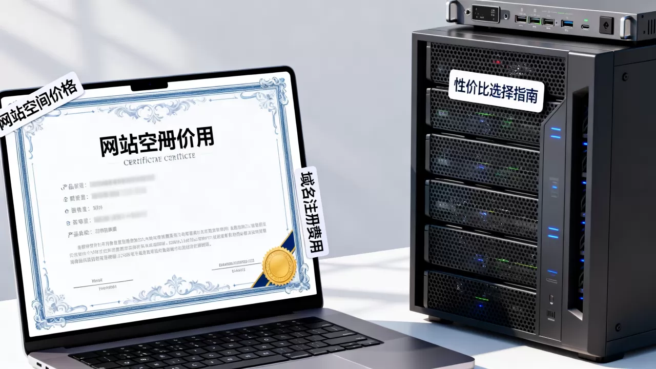 网站空间和域名价格一般多少钱？怎么选性价比高的空间域名？