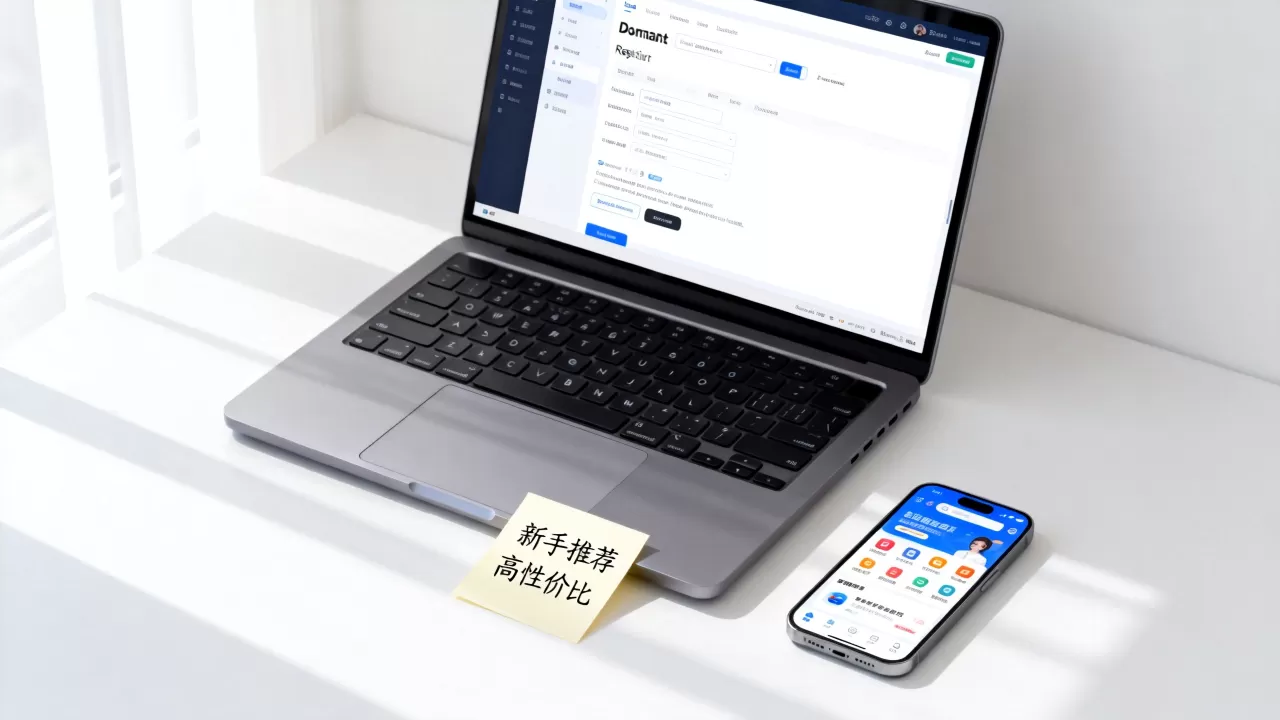 新手注册域名哪个平台靠谱性价比高？域名注册平台哪家好？