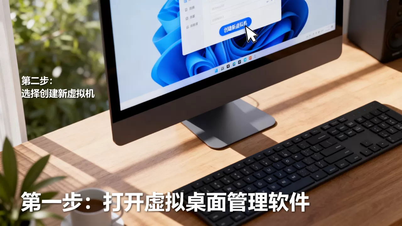 虚拟桌面创建虚拟机，具体操作步骤？虚拟桌面如何创建虚拟机教程