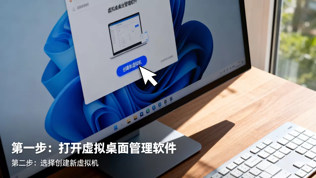 虚拟桌面创建虚拟机，具体操作步骤？虚拟桌面如何创建虚拟机教程