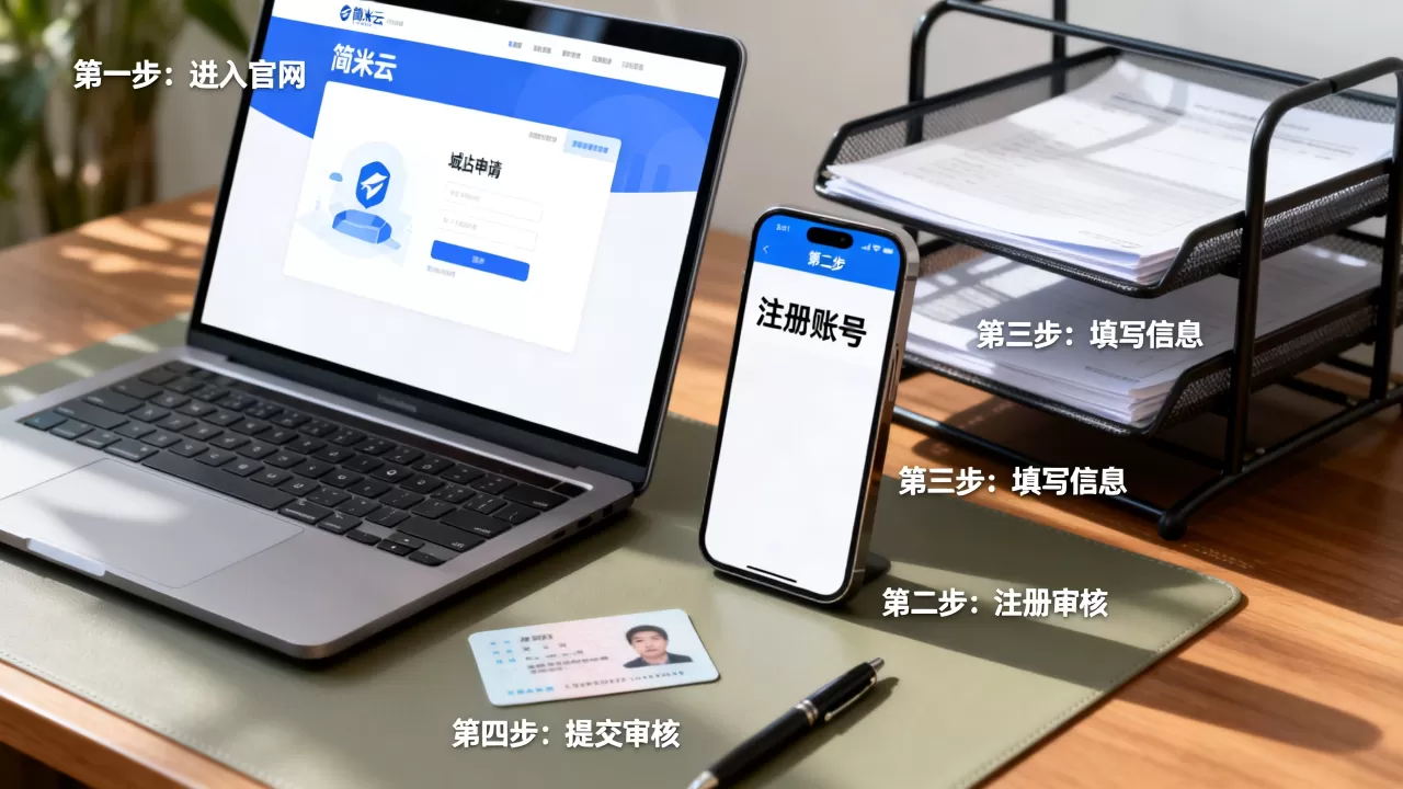 简米云域名申请流程详细步骤是怎样的?新手怎么操作? 简米云域名申请流程详细步骤是怎样的?新手怎么操作?