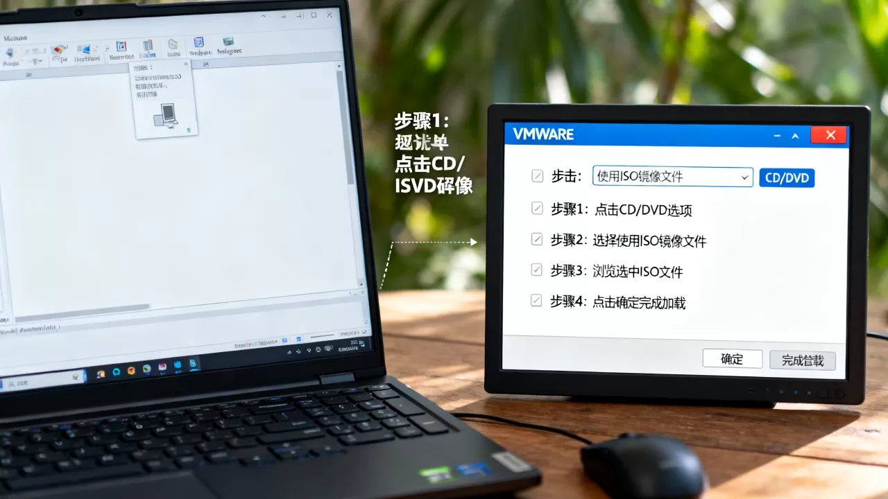 虚拟机用虚拟光驱怎么加载镜像文件?VMware加载ISO镜像详细步骤 虚拟机用虚拟光驱怎么加载镜像文件?VMware加载ISO镜像详细步骤