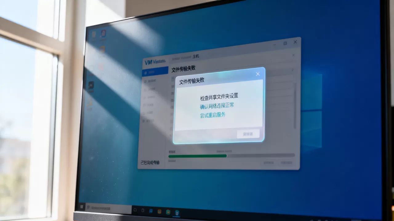 VM虚拟机传文件到主机失败怎么办?虚拟机文件传输故障如何解决? VM虚拟机传文件到主机失败怎么办?虚拟机文件传输故障如何解决?