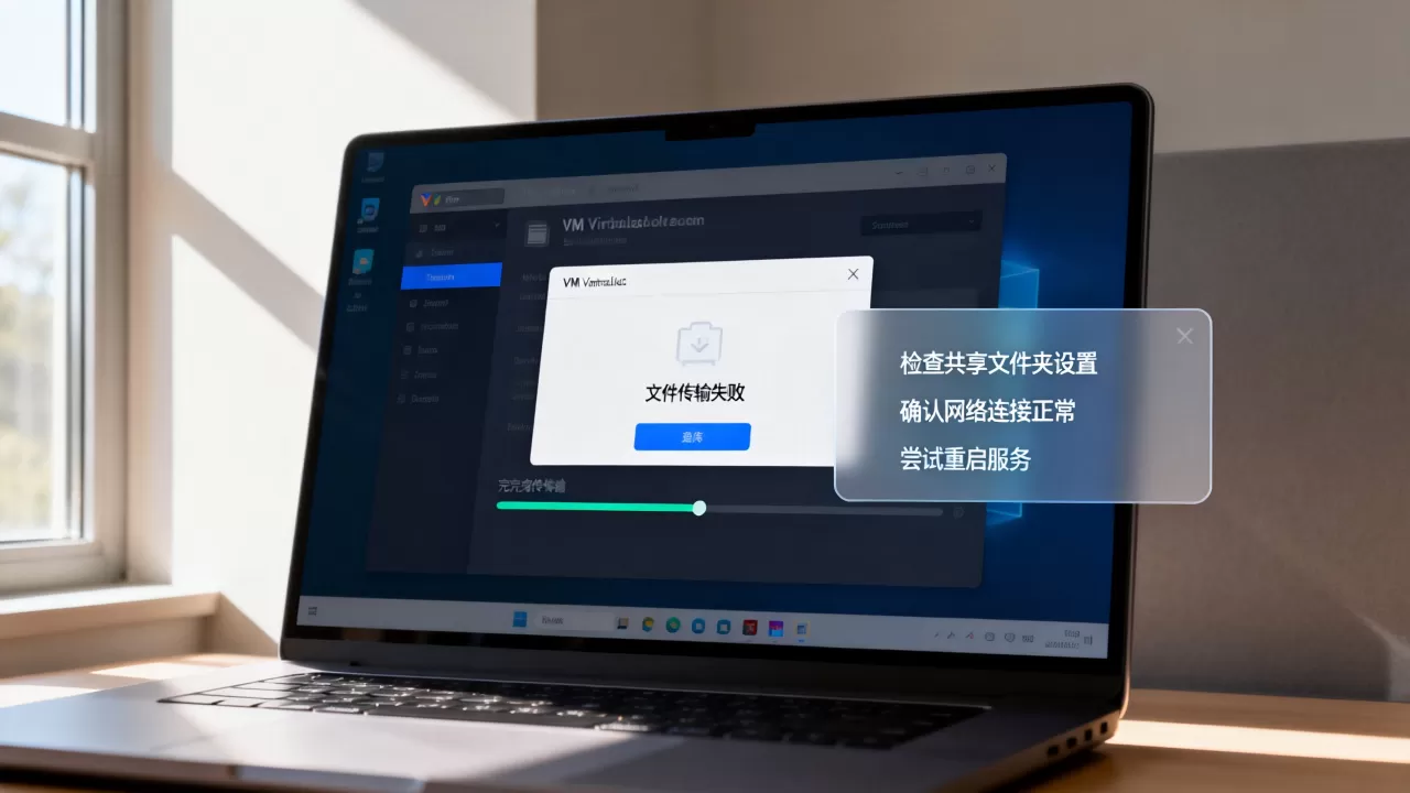 VM虚拟机传文件到主机失败怎么办?虚拟机文件传输故障如何解决? VM虚拟机传文件到主机失败怎么办?虚拟机文件传输故障如何解决?